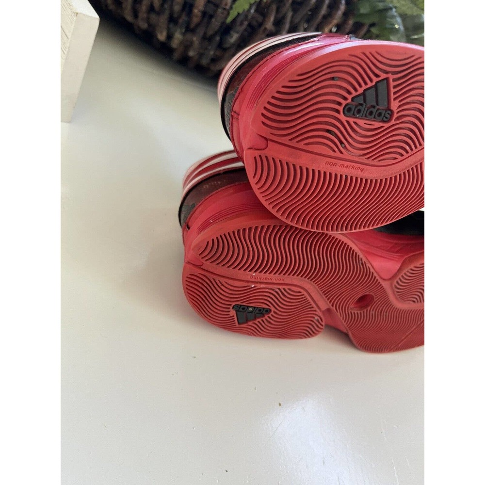Adidas Men’s 12 Crazy Shadow Basketball Shoes Red Black White G48815 2012 EUC - Picture 11 of 12